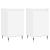 Servante, 2 buc., alb, 40x35x70 cm, lemn prelucrat GartenMobel Dekor