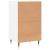 Servante, 2 buc., alb, 40x35x70 cm, lemn prelucrat GartenMobel Dekor
