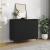 Servante, 2 buc., negru, 40x35x70 cm, lemn prelucrat GartenMobel Dekor