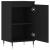Servante, 2 buc., negru, 40x35x70 cm, lemn prelucrat GartenMobel Dekor