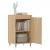 Servante, 2 buc., stejar sonoma, 40x35x70 cm, lemn prelucrat GartenMobel Dekor