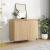 Servante, 2 buc., stejar sonoma, 40x35x70 cm, lemn prelucrat GartenMobel Dekor