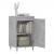 Servantă, gri beton, 40x35x70 cm, lemn prelucrat GartenMobel Dekor