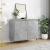 Servante, 2 buc., gri beton, 40x35x70 cm, lemn prelucrat GartenMobel Dekor