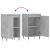 Servante, 2 buc., gri beton, 40x35x70 cm, lemn prelucrat GartenMobel Dekor