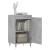 Servante, 2 buc., gri beton, 40x35x70 cm, lemn prelucrat GartenMobel Dekor
