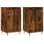 Servante, 2 buc., stejar fumuriu, 40x35x70 cm, lemn prelucrat GartenMobel Dekor