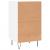 Servante, 2 buc., alb, 40x35x70 cm, lemn prelucrat GartenMobel Dekor