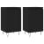 Servante, 2 buc., negru, 40x35x70 cm, lemn prelucrat GartenMobel Dekor