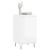 Servante, 2 buc., alb extralucios, 40x35x70 cm, lemn prelucrat GartenMobel Dekor