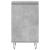 Servante, 2 buc., gri beton, 40x35x70 cm, lemn prelucrat GartenMobel Dekor