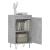Servante, 2 buc., gri beton, 40x35x70 cm, lemn prelucrat GartenMobel Dekor