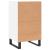 Servante, 2 buc., alb, 40x35x70 cm, lemn prelucrat GartenMobel Dekor