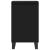 Servante, 2 buc., negru, 40x35x70 cm, lemn prelucrat GartenMobel Dekor