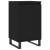 Servante, 2 buc., negru, 40x35x70 cm, lemn prelucrat GartenMobel Dekor