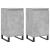 Servante, 2 buc., gri beton, 40x35x70 cm, lemn prelucrat GartenMobel Dekor