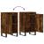 Servante, 2 buc., stejar fumuriu, 40x35x70 cm, lemn prelucrat GartenMobel Dekor