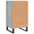 Servante, 2 buc., gri sonoma, 40x35x70 cm, lemn prelucrat GartenMobel Dekor