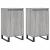 Servante, 2 buc., gri sonoma, 40x35x70 cm, lemn prelucrat GartenMobel Dekor