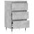 Servantă, gri beton, 40x35x70 cm, lemn prelucrat GartenMobel Dekor