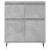 Servantă, gri beton, 60x35x70 cm, lemn prelucrat GartenMobel Dekor
