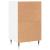 Servante, 2 buc., alb, 40x35x70 cm, lemn prelucrat GartenMobel Dekor