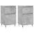 Servante, 2 buc., gri beton, 40x35x70 cm, lemn prelucrat GartenMobel Dekor