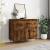 Servante, 2 buc., stejar fumuriu, 40x35x70 cm, lemn prelucrat GartenMobel Dekor