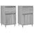 Servante, 2 buc., gri sonoma, 40x35x70 cm, lemn prelucrat GartenMobel Dekor
