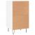 Servante, 2 buc., alb, 40x35x70 cm, lemn prelucrat GartenMobel Dekor