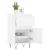 Servante, 2 buc., alb, 40x35x70 cm, lemn prelucrat GartenMobel Dekor