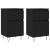Servante, 2 buc., negru, 40x35x70 cm, lemn prelucrat GartenMobel Dekor