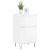 Servante, 2 buc., alb extralucios, 40x35x70 cm, lemn prelucrat GartenMobel Dekor