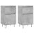 Servante, 2 buc., gri beton, 40x35x70 cm, lemn prelucrat GartenMobel Dekor