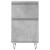 Servante, 2 buc., gri beton, 40x35x70 cm, lemn prelucrat GartenMobel Dekor