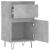 Servante, 2 buc., gri beton, 40x35x70 cm, lemn prelucrat GartenMobel Dekor