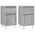Servante, 2 buc., gri sonoma, 40x35x70 cm, lemn prelucrat GartenMobel Dekor