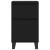 Servante, 2 buc., negru, 40x35x70 cm, lemn prelucrat GartenMobel Dekor