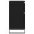 Servante, 2 buc., negru, 40x35x70 cm, lemn prelucrat GartenMobel Dekor