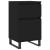 Servante, 2 buc., negru, 40x35x70 cm, lemn prelucrat GartenMobel Dekor