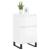 Servante, 2 buc., alb extralucios, 40x35x70 cm, lemn prelucrat GartenMobel Dekor