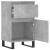 Servante, 2 buc., gri beton, 40x35x70 cm, lemn prelucrat GartenMobel Dekor