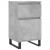 Servante, 2 buc., gri beton, 40x35x70 cm, lemn prelucrat GartenMobel Dekor