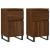 Servante, 2 buc., stejar maro, 40x35x70 cm, lemn prelucrat GartenMobel Dekor