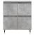 Servantă, gri beton, 60x35x70 cm, lemn prelucrat GartenMobel Dekor