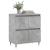 Servantă, gri beton, 60x35x70 cm, lemn prelucrat GartenMobel Dekor