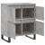 Servantă, gri beton, 60x35x70 cm, lemn prelucrat GartenMobel Dekor