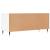 Comodă TV, alb, 100x34,5x44,5 cm, lemn prelucrat GartenMobel Dekor