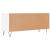 Comodă TV, alb, 100x34,5x44,5 cm, lemn prelucrat GartenMobel Dekor