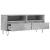 Comodă TV, gri beton, 100x34,5x44,5 cm, lemn prelucrat GartenMobel Dekor